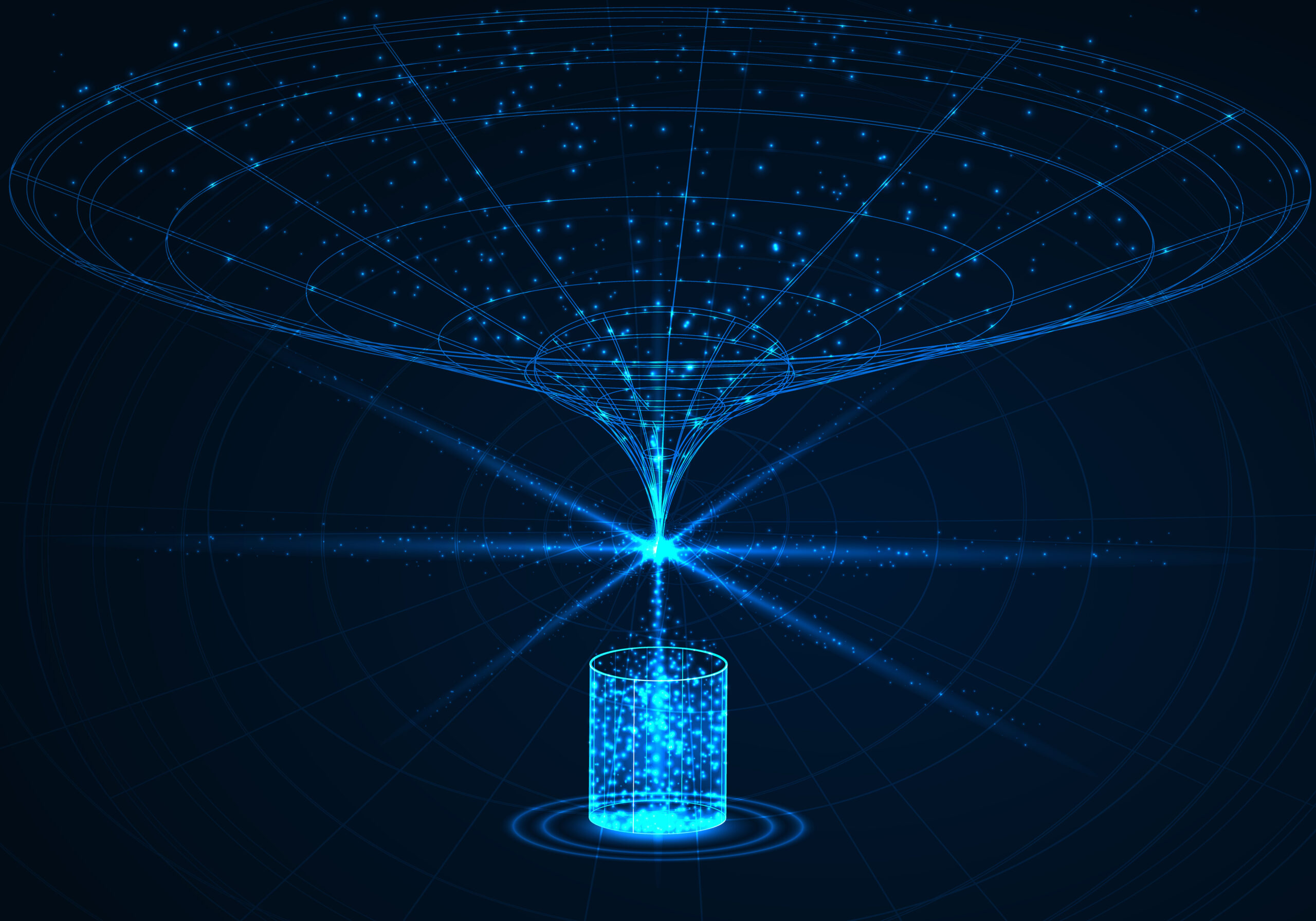 Big,Data,Visualization,,Abstract,Database,,Vector,Illustration